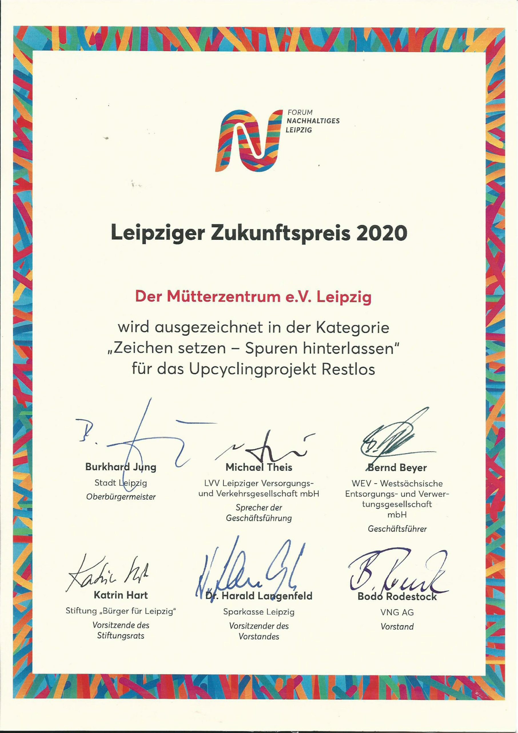 Leipziger Zukunftspreis 2020 scaled - Mütterzentrum e.V. Leipzig